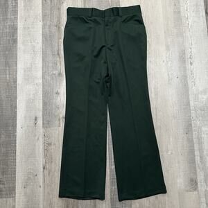VTG Levis Panatela Slacks Signature Collection Green Boot Cut Western Rockabilly